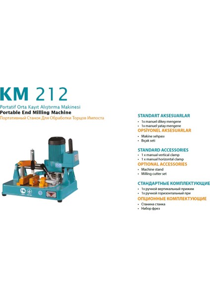 Yılmaz Km 212 Alüminyum Orta Kayıt Alıştırma Makinesi Portatif (Bıçaksız) fiyatları
