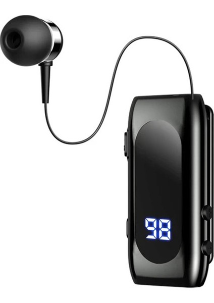 LED Göstergeli Makaralı Bluetooth Kulaklık Titreşimli Kulaklık