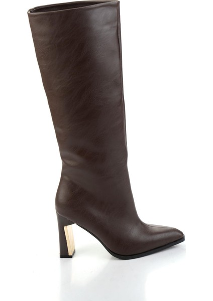 Kahve Kadın Çizme K03565090609