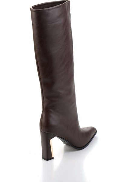 Kahve Kadın Çizme K03565090609 modelleri