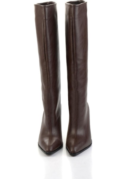 Kahve Kadın Çizme K03565090609 fırsatları