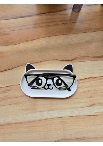 Kedi Figürlü Gözlük Tutucu – Dekoratif ve Şık Masaüstü Aksesuarı fiyatları