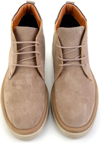 Kum Hakiki Deri Erkek Bot & Bootie E02597000902 fırsatları