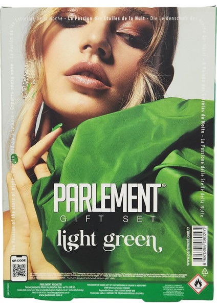 Parlement Light Green Bayan Parfüm 50ML +150 ml Deodorant Set fiyatları