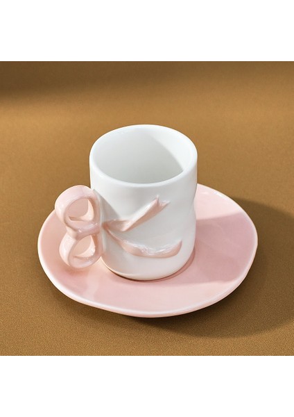 Ribbon 2 Kişilik Kahve Fincanı 110 ml Pembe fiyatları