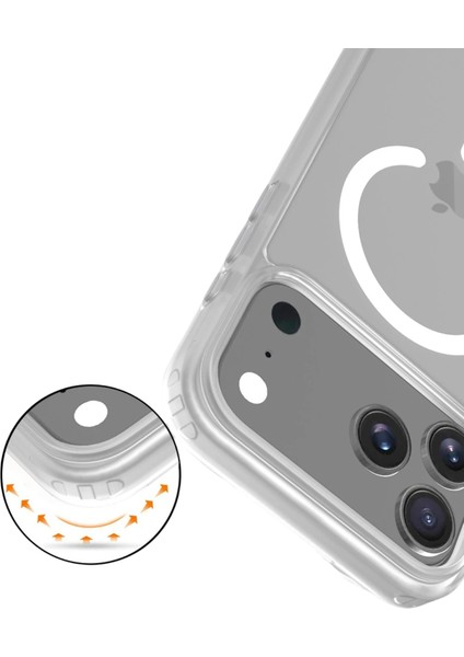 Zengezur Joko Apple Iphone 17 Pro Max Jota Magsafe Kapak - Şeffaf fiyatları
