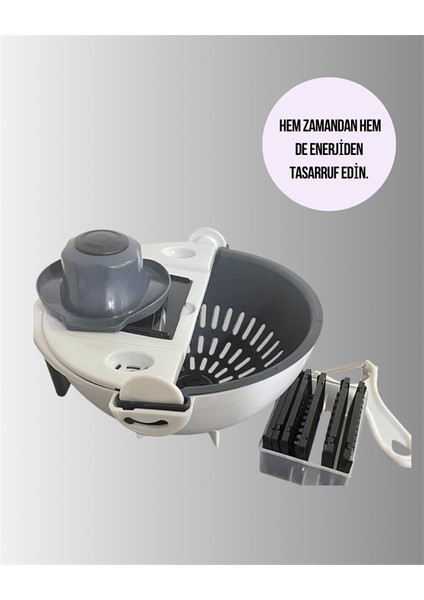 Depomix Süzgeçli Hazneye Sahip Çok Amaçlı Rende ve Dilimleyici fırsatları