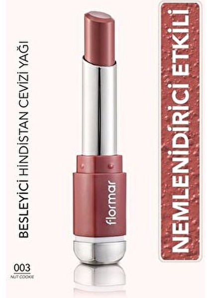Ruj Prime'n Lips Parlak Nude Renk 003 Nut Cookie Stick Form 33000018 fiyatları