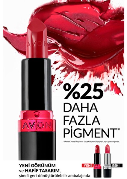 Ultra Kremsi Ruj Pout Nemlendirici Etkiyle Renkli Stick 4 g Güneş Koruması SPF 15 indirimleri