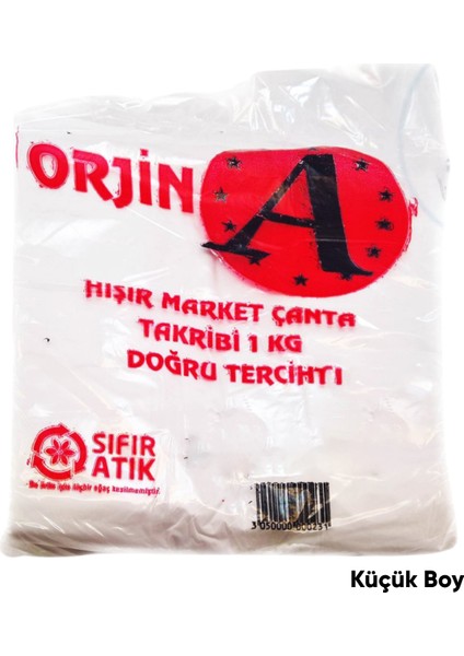 Orjin Hışır Atlet Poşet Küçük Boy 1 kg