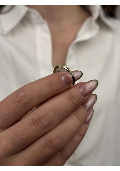 14 Ayar Altın Taşlı Yüzük 954 fırsatları