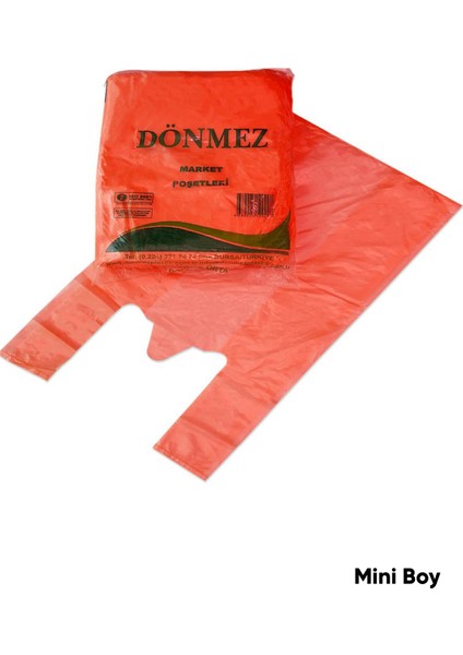 Hışır Renkli Atlet Poşet Mini Boy 1 kg