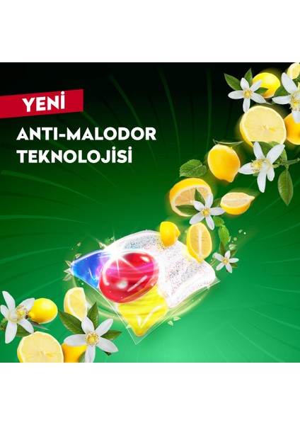 4 Etkili Bulaşık Makinesi Kapsül Deterjanı 2 x 56 Adet - 112 Yıkama