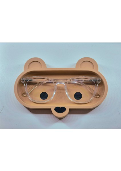 Sevimli Ayıcık Gözlük Tutucu – Dekoratif Gözlük Aksesuarı