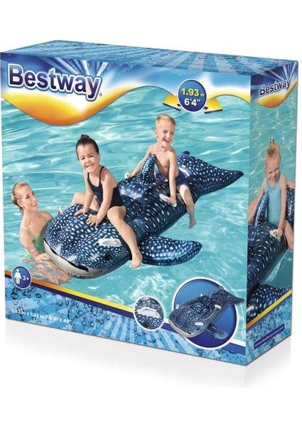 Bestway Gerçekçi Balina Binici 193X122 cm - 41482 (Lisinya)