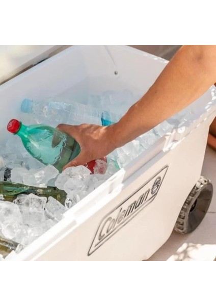 Soğutucu Buzluk - Coleman - Xtreme Wheeled 100 Qt Tekerlekli - 94.6 Lt - Beyaz fiyatları