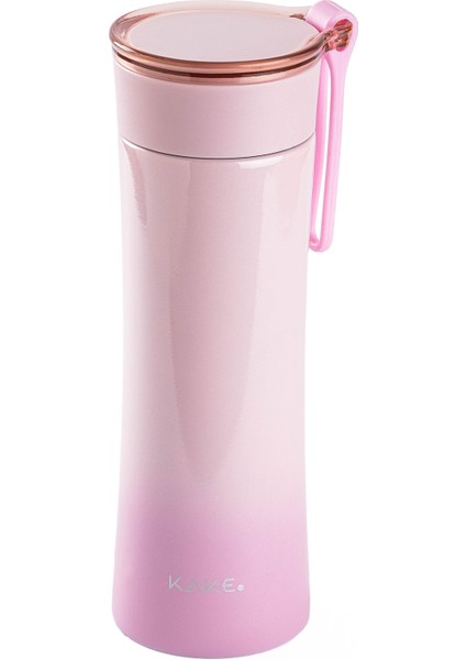 Kake Pembe Degrade Paslanmaz Çelik Termos 300ML