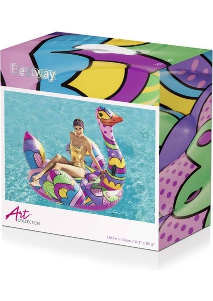 Devekuşu Binici 190X166 cm Bestway - 41117 (Lisinya)