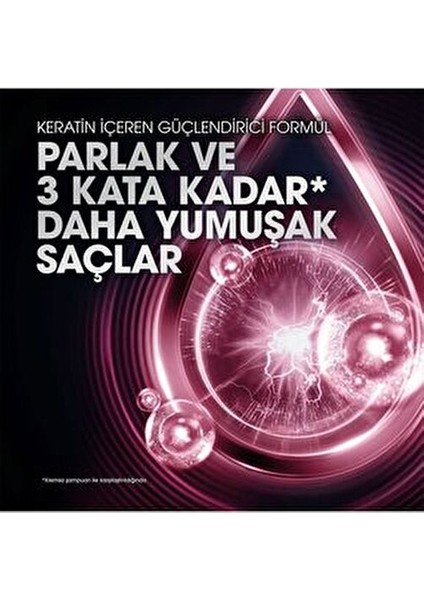Şampuan Kiraz Çiçeği Esansı ve Keratin ile Yumuşak Saçlar İçin 350 ml x 3 Adet indirimleri