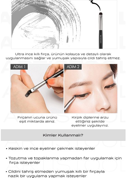 Eyeliner Fırçası Artistool Eyeliner Brush #401