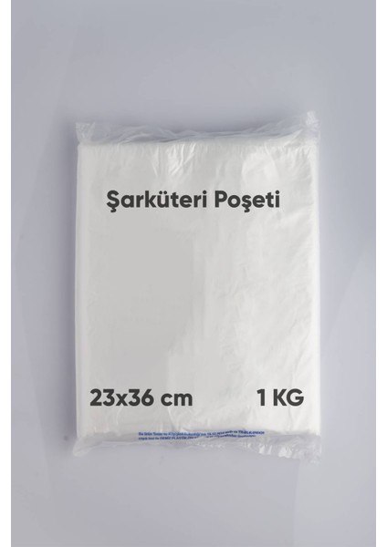 1'lik Şarkuteri Poşeti 23X36 cm 1 kg