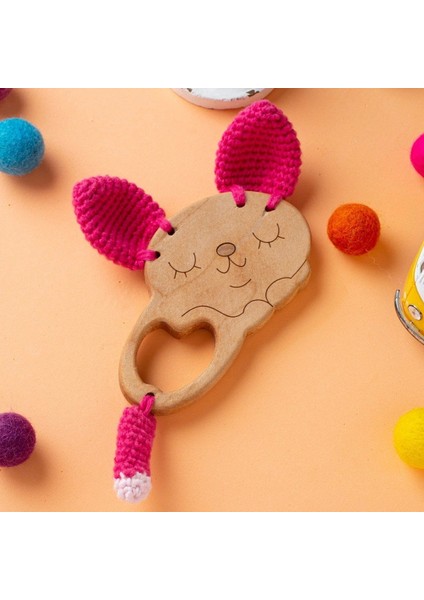 Hobi Baby Ahtapot Figürlü Organik Ahşap Diş Kaşıyı modelleri