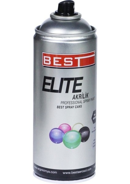 Elite Metal Gri 9006 Akrilik Hızlı Kuruyan Profesyonel Sprey Boya 400 ml indirimleri