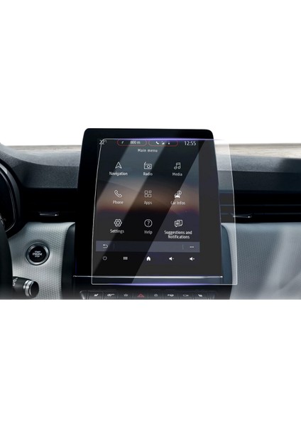 Renault Clio 2025 Techno Esprit Alpine Navigasyon ve Multimedya Uyumlu Nano Ekran Koruyucu modelleri