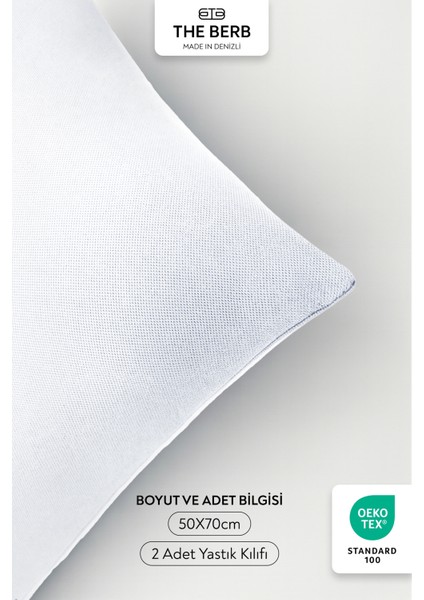 | 2'li Lakost Örgü Yastık Kılıfı Seti | %100 Pamuk | 50 x 70 | Fermuarlı fırsatları