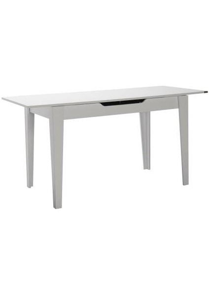 Açılır Mutfak Masası - Mat Lake Beyaz 120-150X75X70 cm modelleri