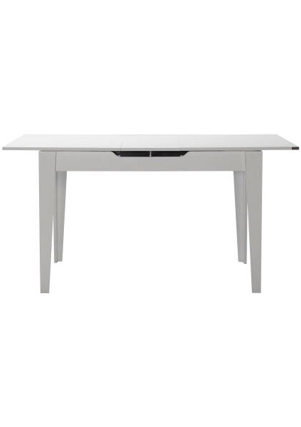 Açılır Mutfak Masası - Mat Lake Beyaz 120-150X75X70 cm fırsatları