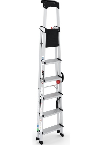 5+1 Basamaklı Hazar - Hazar Alüminyum Merdiven Ha105 fiyatları