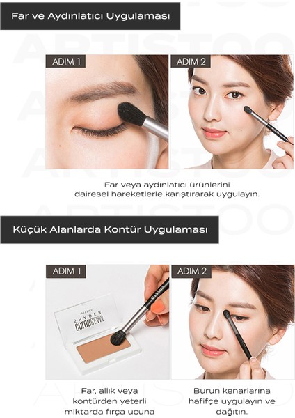 Far Karıştırma Fırçası Artistool Blending Brush #204