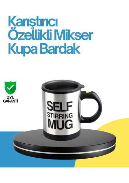 Depomix Kendi Kendini Karıştıran Termos Kupa – Pratik, Güçlü Motorlu ve Termos Özellikli