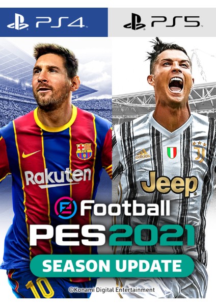 Efootball Pes 2021 Season Update Ps4 - Ps5 (Dijital Ürün)