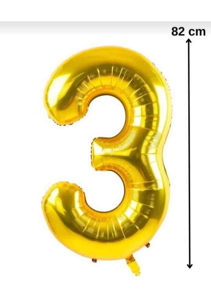 1 Rakam Balon Gold Renk Folyo Balon 82 cm 34 Inç Helyum Balon 1 Yaş Balon Gold 1 Sayı fiyatları