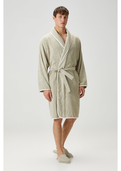Allesi %100 Pamuk Erkek Bornoz Mint L/xl fırsatları
