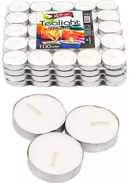 Tea Light Mum 100'LÜ