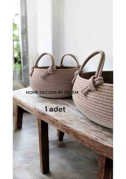 Hasır Sepet Hasır Kulplu Sepet Organizer Düzenleyici Handmade El Emeği Dekoratif Sepet fiyatları