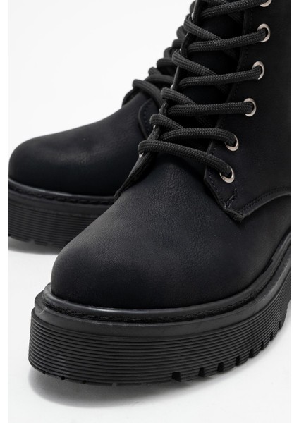 Düz Taban Uzun Kadın Bot Siyah Zümrüt Siyah modelleri