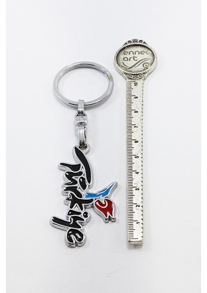 Gümüş Renkli Türkiye Yazılı Anahtarlık, Hediyelik Türkiye Anahtarlık modelleri