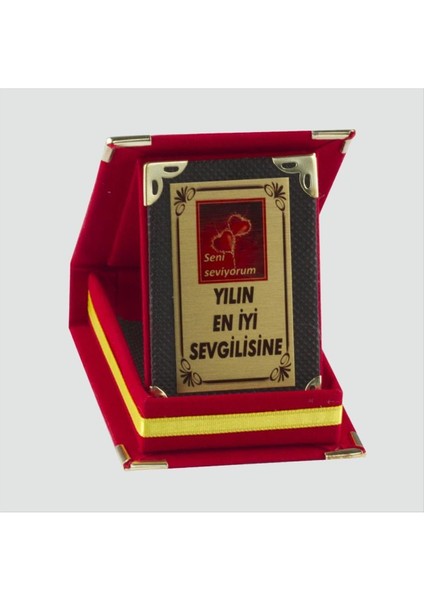Allzey Yılın En Iyi Sevgilisine Plaketi-Kırmızı