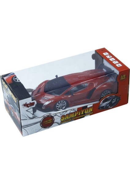 Uzaktan Kumandalı Spor Araba - 699-195 - Kırmızı (Lisinya)