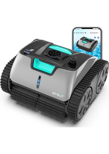 C1 Max 200M2 Kablosuz Otomatik Havuz Süpürge Robotu-Robotic Poll Cleaner-Toptancıyızbiz fiyatları