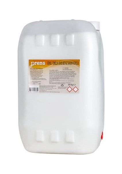 Genel Temizlik Sıvısı Beyaz Sabun Kokulu 30 LT