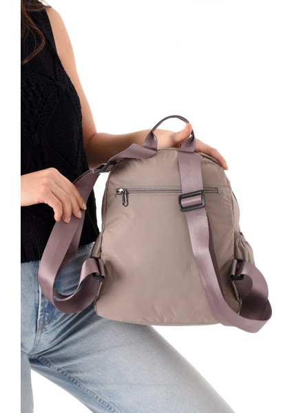 Yumuşak Dokulu Suya Dayanıklı Paraşüt Kumaş Laptop Bölmeli 4 Gözlü Kadın Seyahat Okul Günlük Spor Sırt Çantası indirimleri