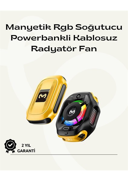 Depomix CX12 Model Tec Çipli Telefon Soğutucu | 2 Modlu Vites Ayarı | Dijital Isı Göstergeli