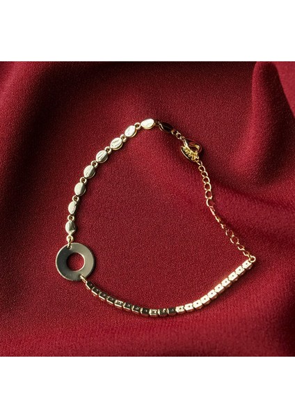 Halka Formlu Çift Zincir Çelik Bileklik fiyatları