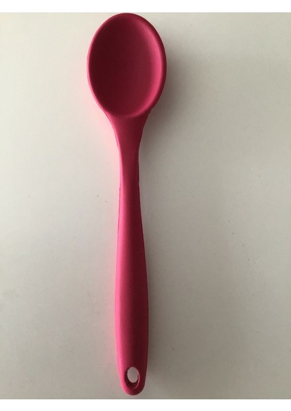 büyük boy kırmızı yanmaz yapışmaz Silikon Kaşık set (2 adet) indirimleri