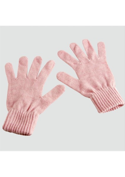 Allzey Süper Tek Kat Eldiven-Açık Pembe